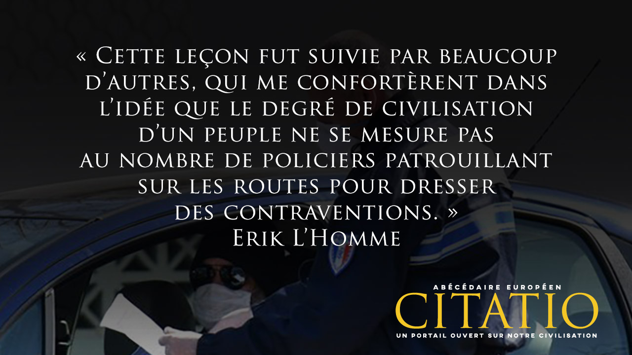 Cette leçon fut suivie par beaucoup d’autres&hellip; Citation