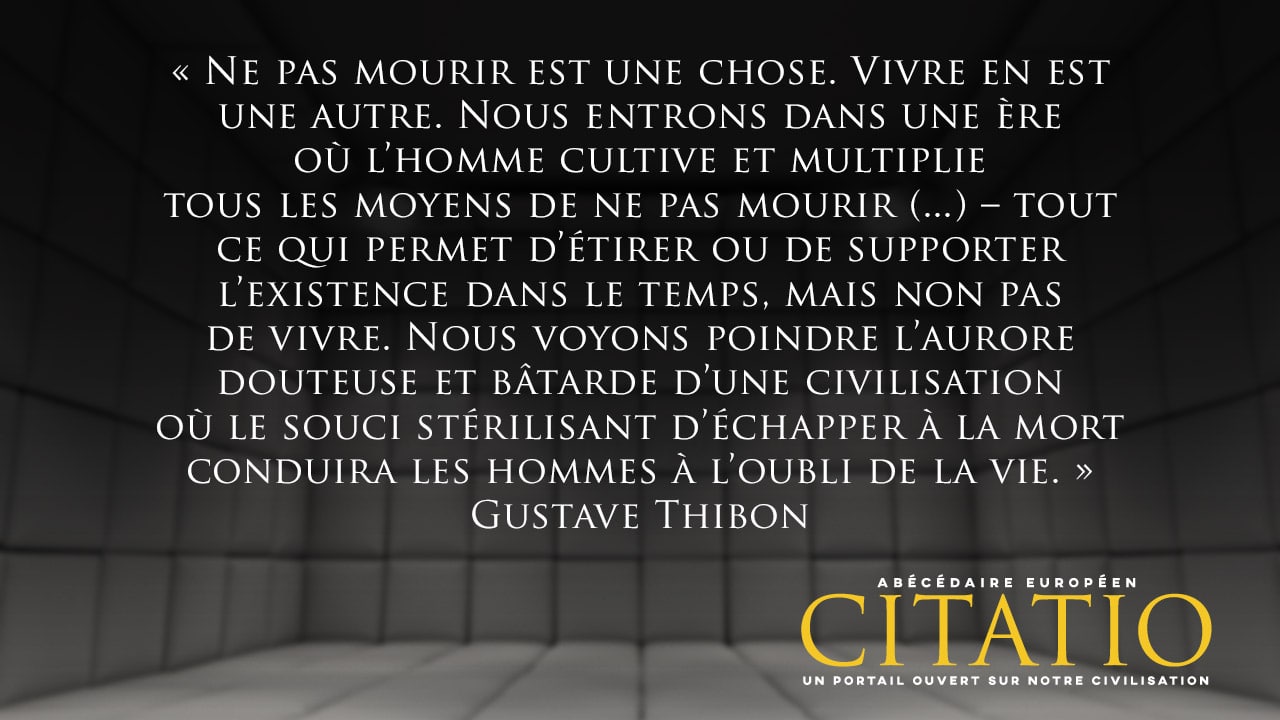 Ne pas mourir est une chose. Vivre en est une autre... | Citation de ...