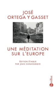 Couverture du livre Une méditation sur l’Europe
